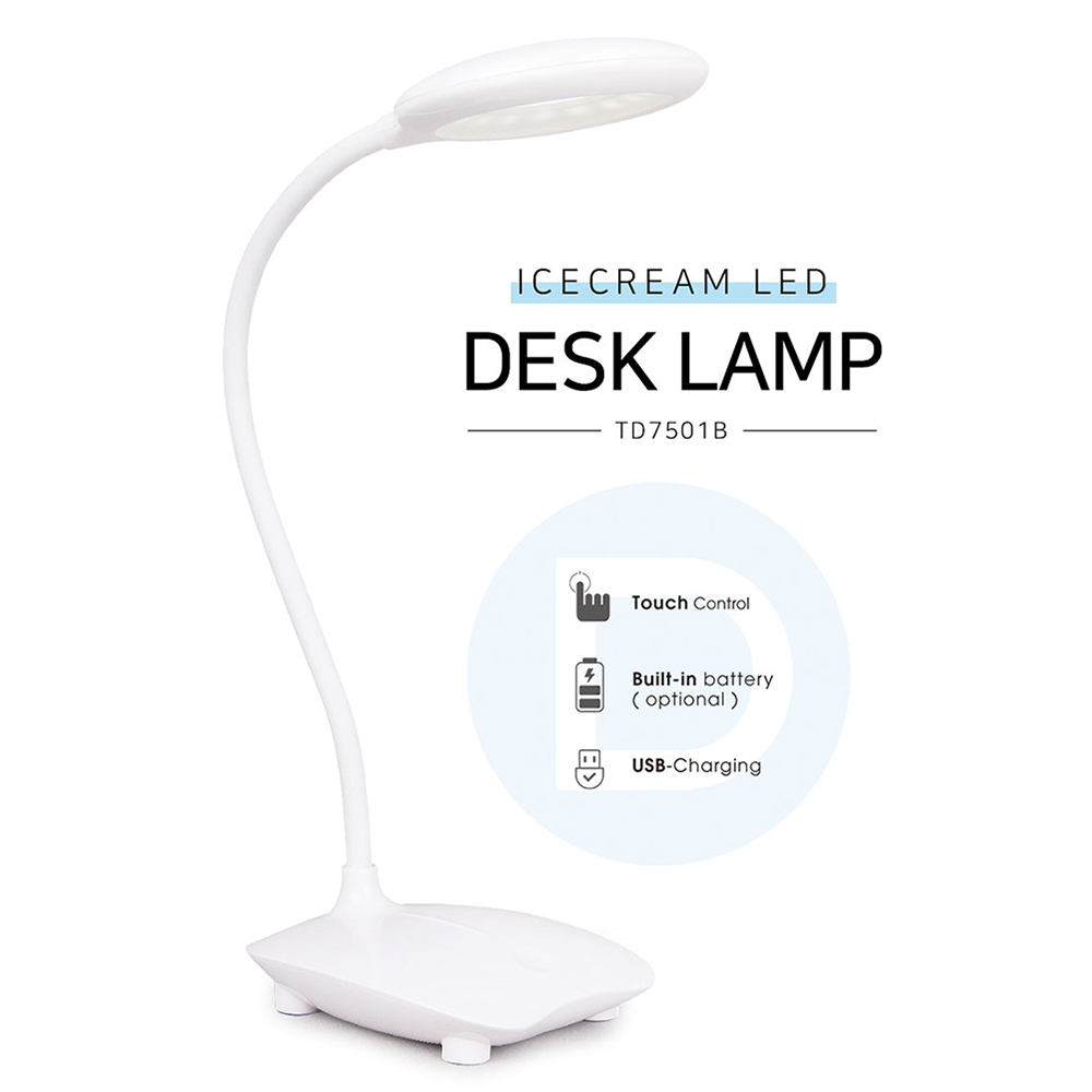 아이스크림 LED 데스크 램프 TD7501B