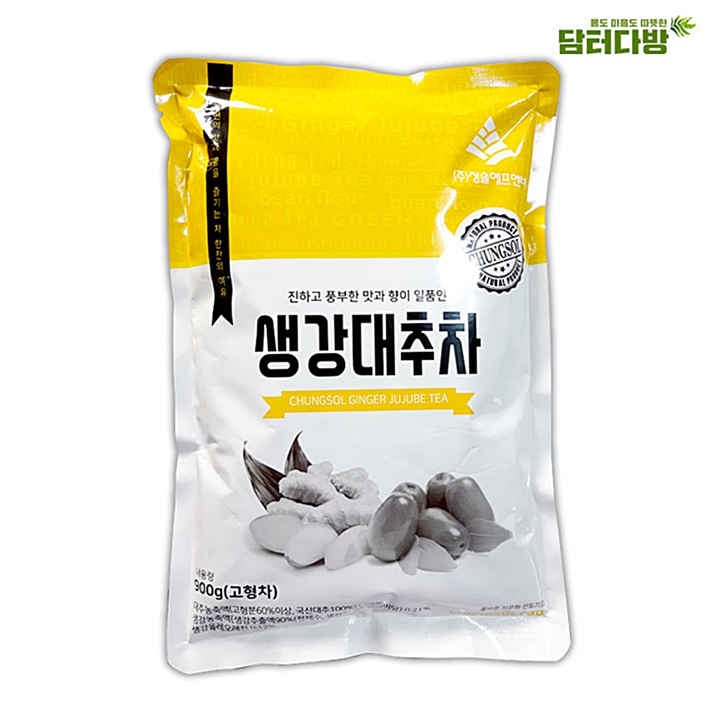 청솔 자판기용 생강대추차 900g